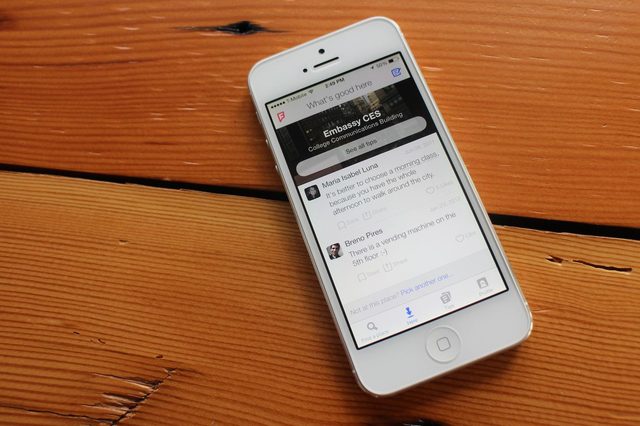 Foursquare Here Sights