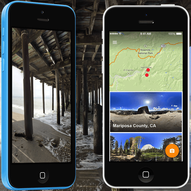 Google Photo Sphere Camera App iOS