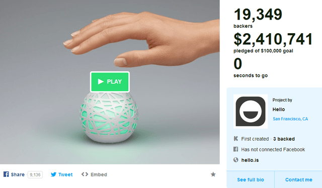 Sense sleep-tracker