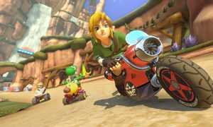 mario kart 8 dlc readies legend zelda animal crossing starting line  link