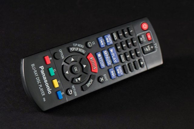 Panasonic DMP-BD91 BD blu-ray player review remote