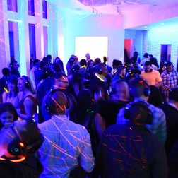 Quiet Events headphone party