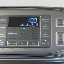 Samsung DV56H9000EP controls