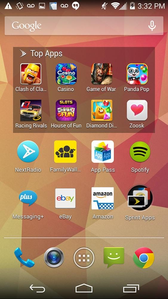 sharp aquos crystal 306sh review screenshot 004