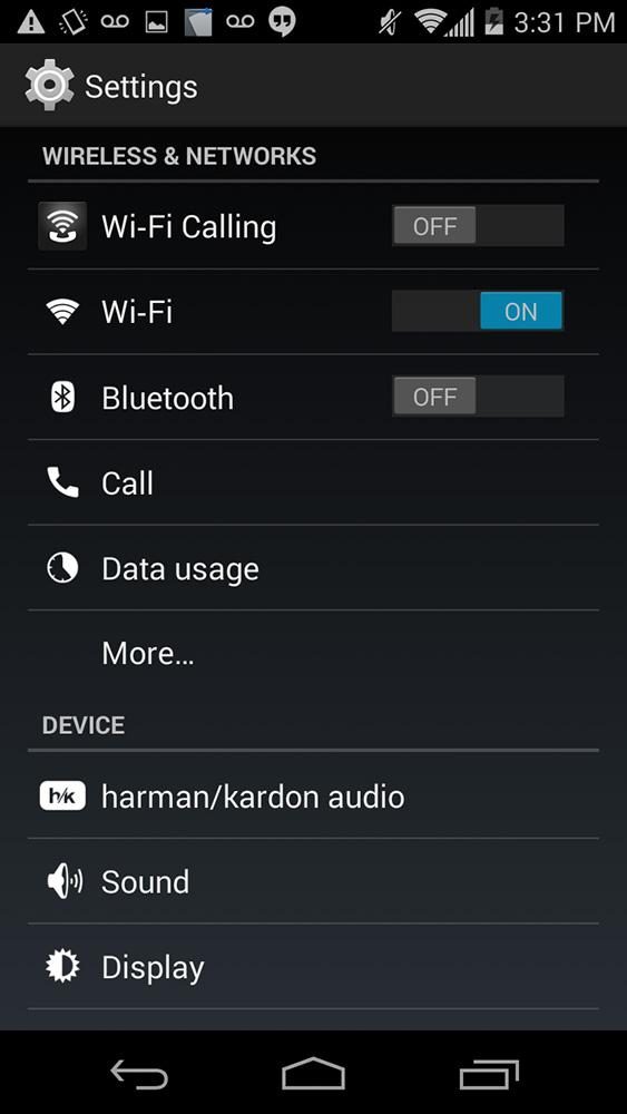 sharp aquos crystal 306sh review screenshot 006