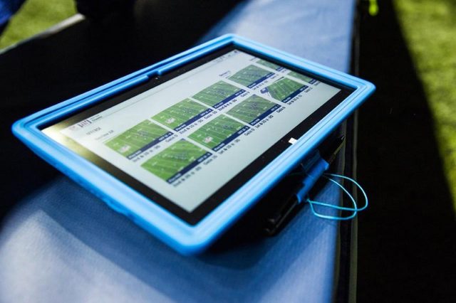 Surface NFL tablet