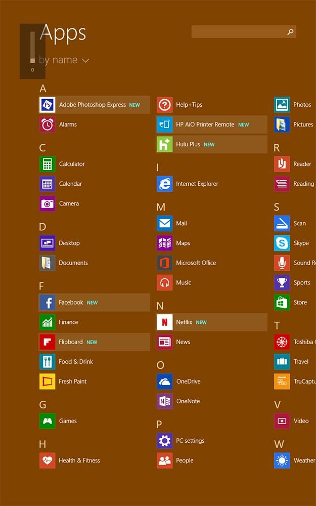 toshiba encore 2 review screenshot apps 3