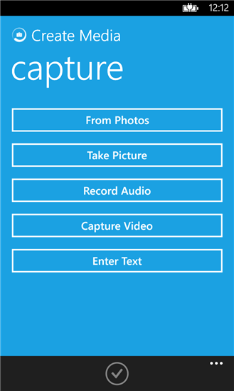microsoft windup app snapchat screenshot options