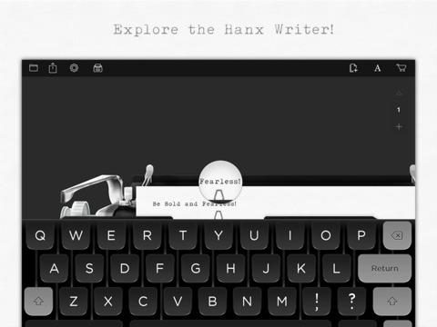hanx writer app
