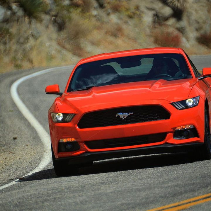 2015 Ford Mustang driving 6