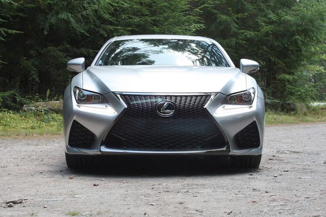 2015 Lexus RC front