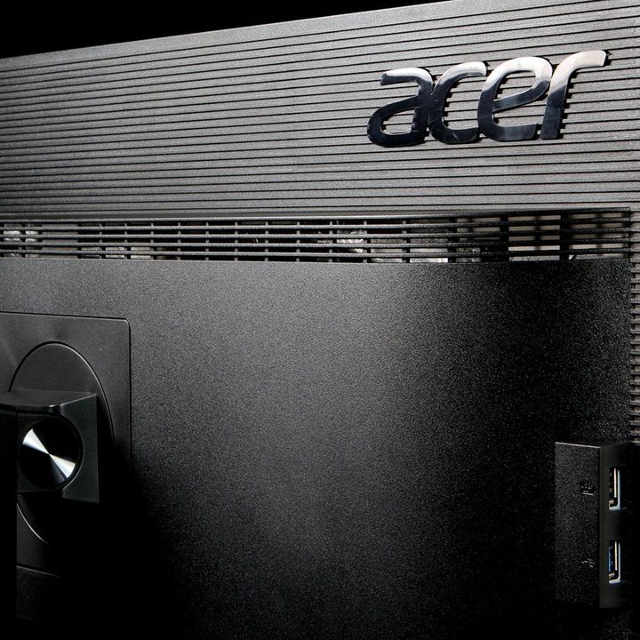 Acer B286HK back logo