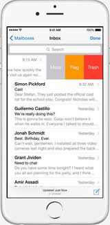 Apple iOS 8 Mail
