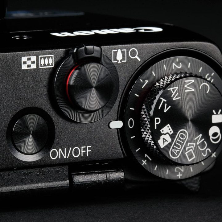 Canon G7x dials