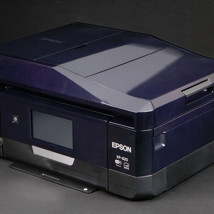 EPSON XP 820 top angle closed