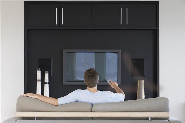 Watching TV