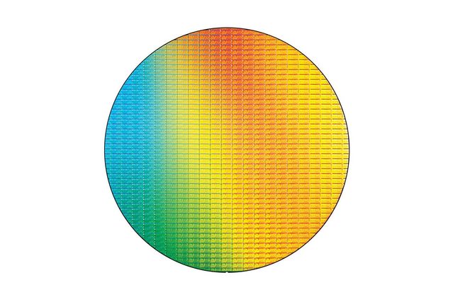 Intel Core M Broadwell Y 14nm Wafer