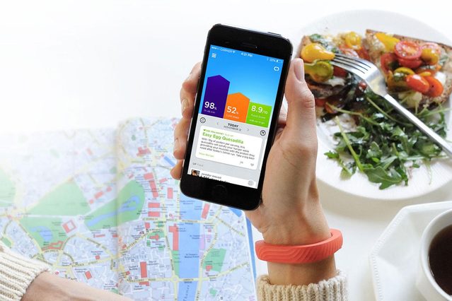 JawBone Up tracking