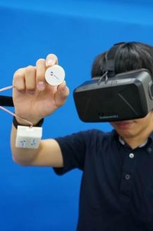 Miraisens touchable 3D demo