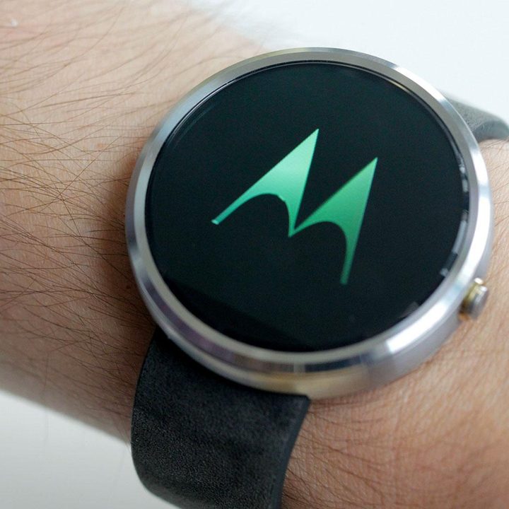Moto 360 Watch motorola logo