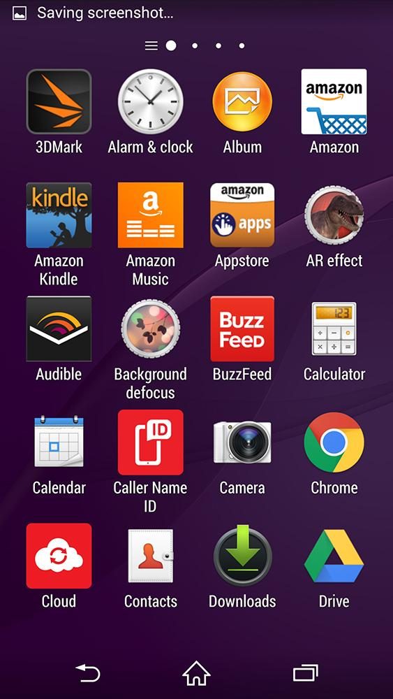 sony xperia z3v review screenshot apps
