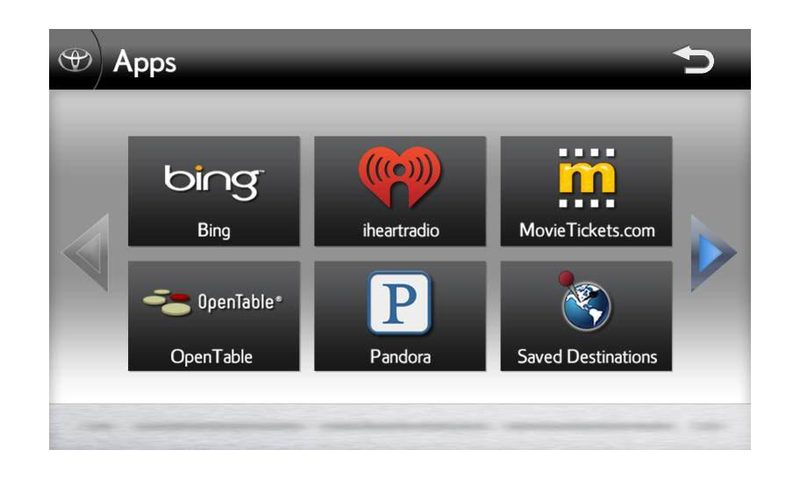 toyota entune review apps