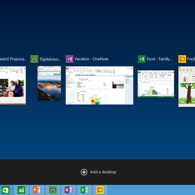 Windows 10 Task View