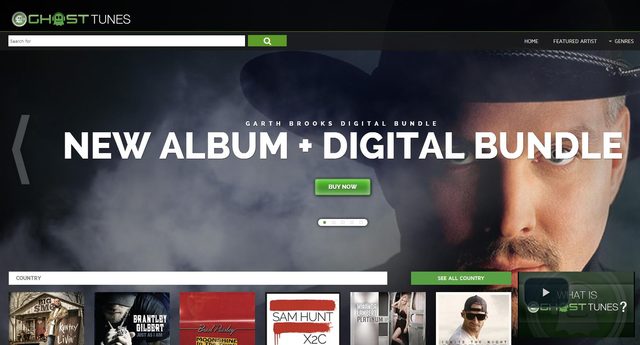 ghosttunes-home-page