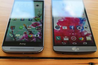 LG G3 vs HTC One M8