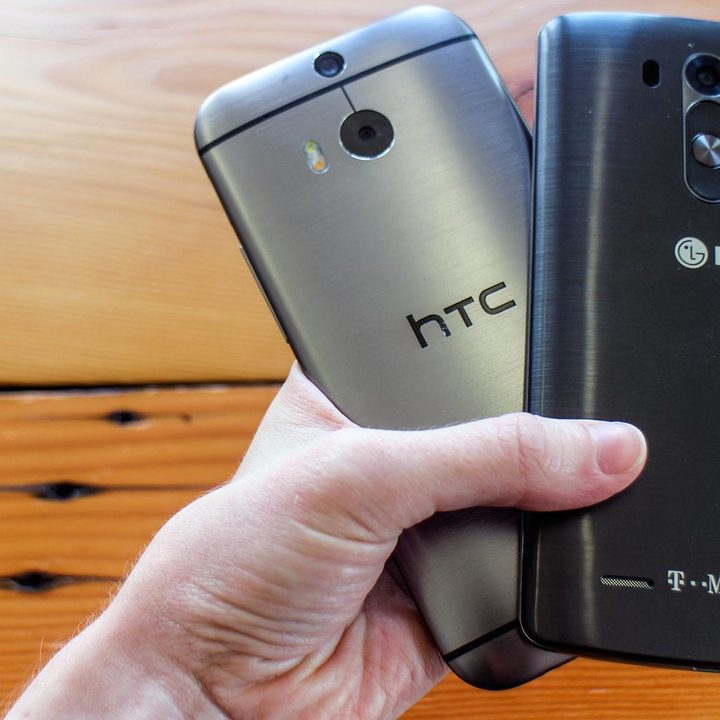 LG G3 vs HTC One M8
