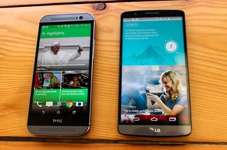 LG G3 vs HTC One M8