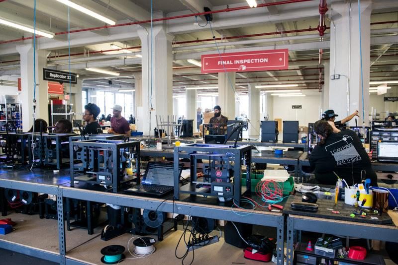 manufacturing future strange past impossible 3d printing makerbot factory 3