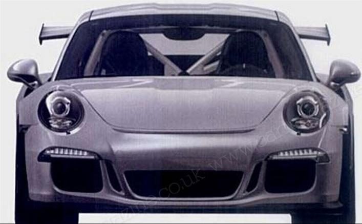 Porsche 911 GT3 RS patent image