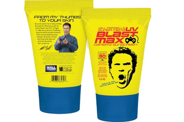will ferrell sunscreen