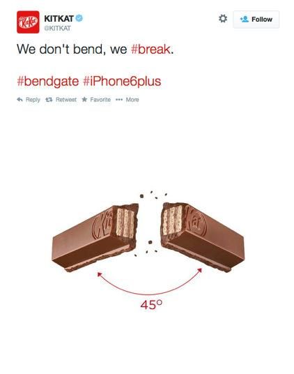 KitKat Bendgate Ad