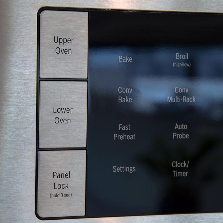 Bosch HBLP651LUC oven review left buttons