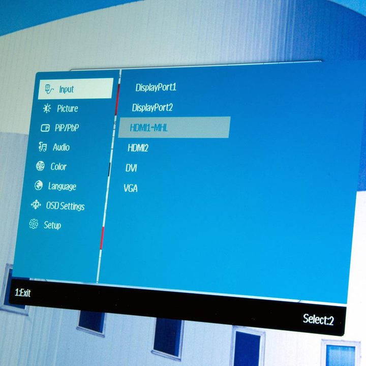 CTL 4K monitor display settings