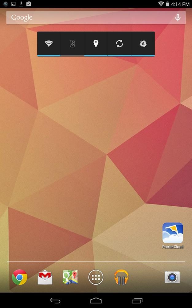 dell venue 7 3000 series review screenshot settings