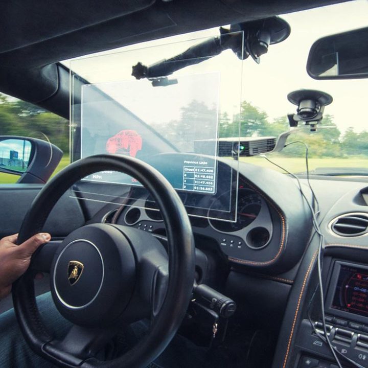GhostDash headup display