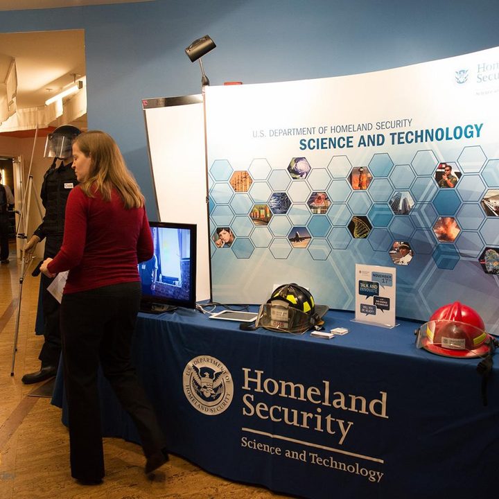 Homeland Security booth
