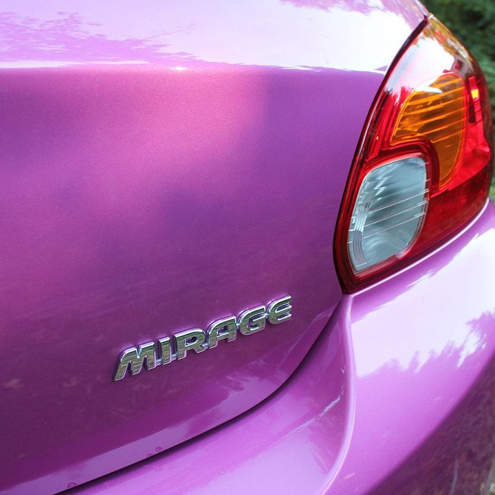 Mitsubishi Mirage badge 2