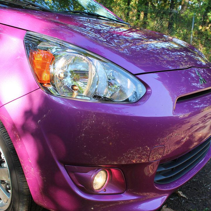 Mitsubishi Mirage headlight