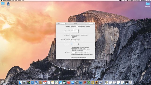 OS X Yosemite continuity