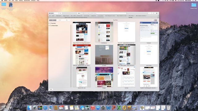 OS X Yosemite safari 3