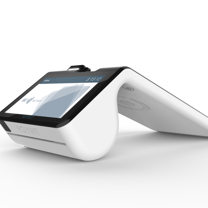 poynt payment terminal customer facing screen hero