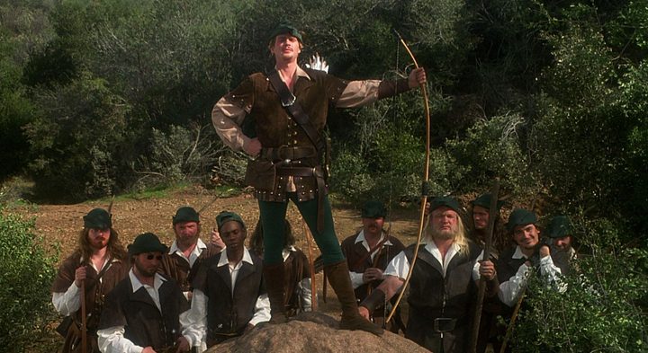 Robin Hood and his merry men.