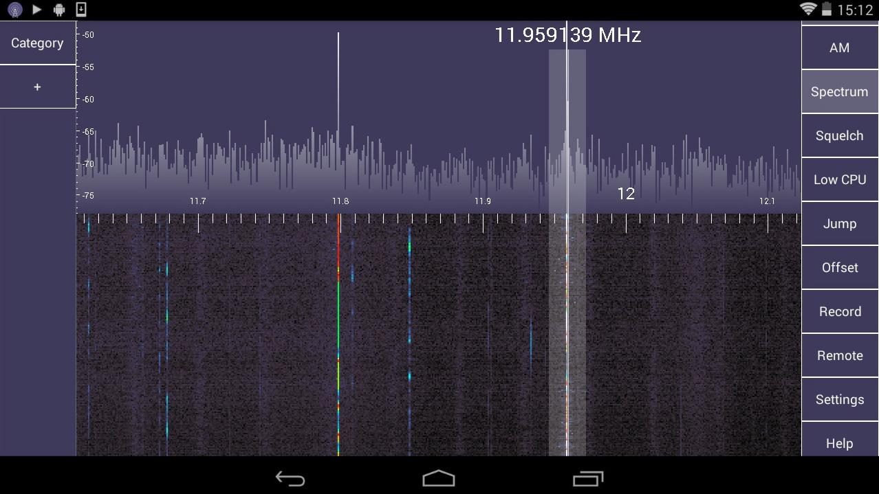 SDR Touch - Live radio via USB
