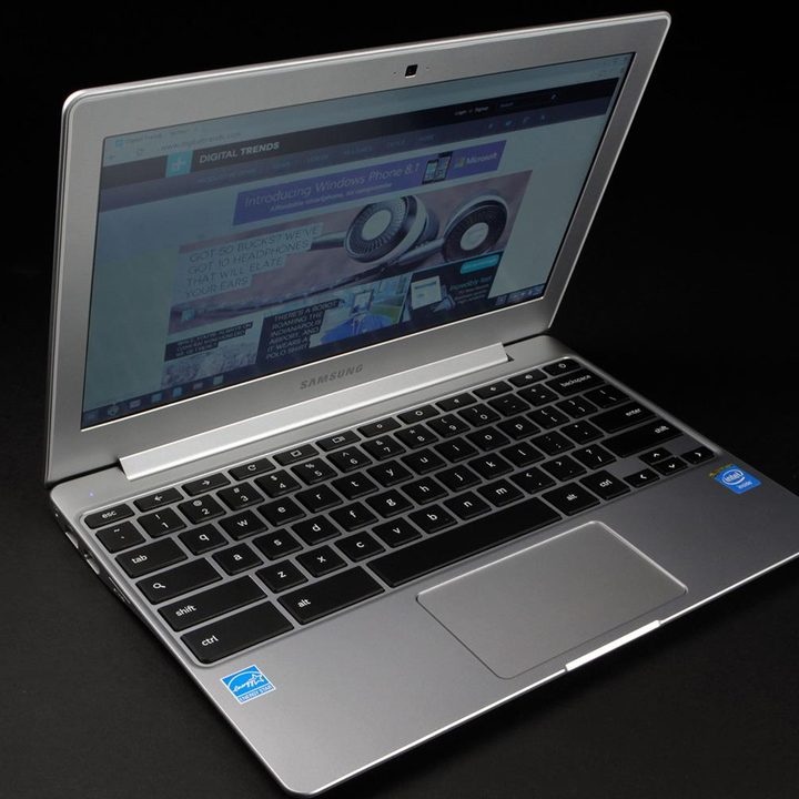 Samsung Chromebook 2 XE500C12-K01US review lid open