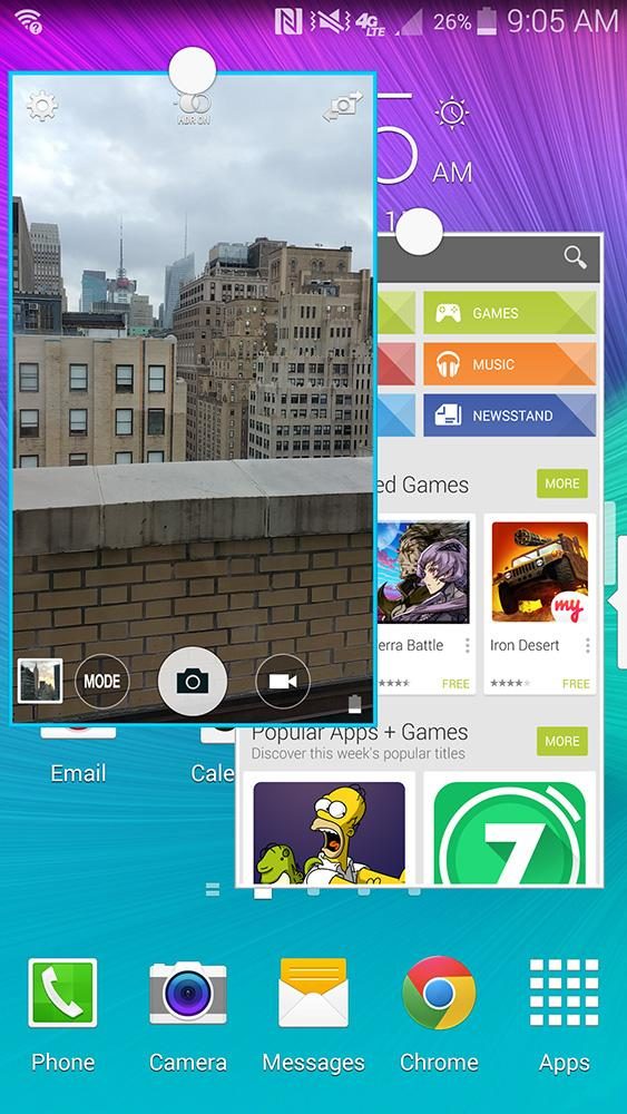 Samsung Galaxy Note 4 Screenshot