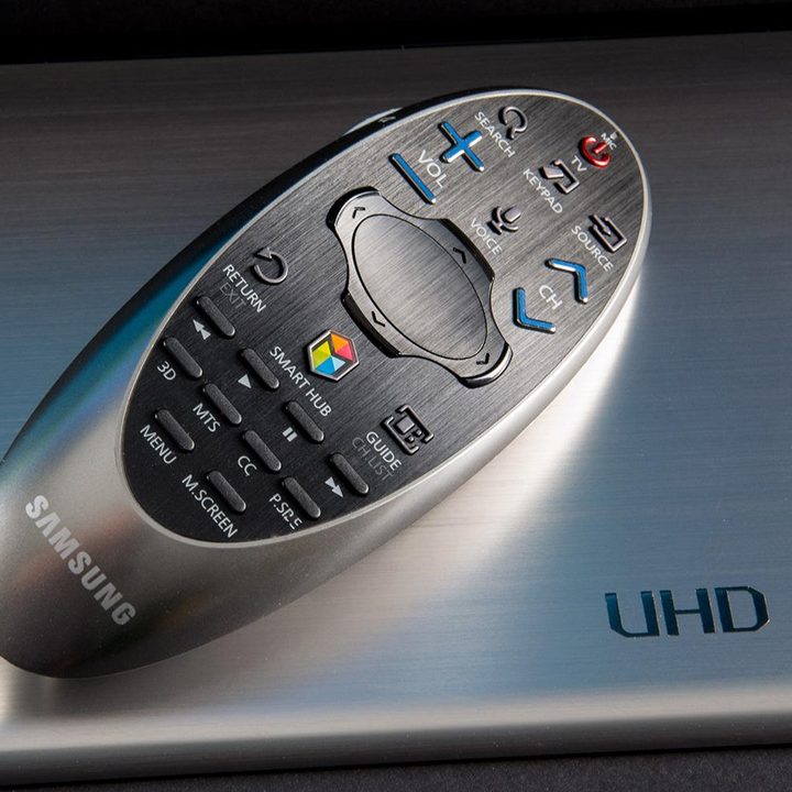 Samsung HU8550 TV 65 small remote